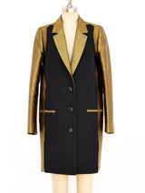 Viktor and Rolf Metallic Gold Jacket Jacket arcadeshops.com
