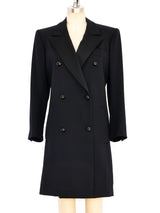 Yves Saint Laurent Le Smoking Coat Dress Dress arcadeshops.com