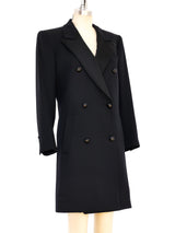 Yves Saint Laurent Le Smoking Coat Dress Dress arcadeshops.com