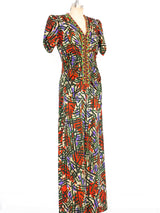Yves Saint Laurent Bead Embellished Maxi Dress Dress arcadeshops.com