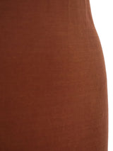 Loris Azzaro Beaded Fringe Jersey Maxi Dress Dress arcadeshops.com