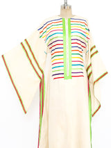 Josefa Ribbon Striped Caftan Dress arcadeshops.com