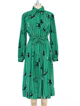 Issey Miyake Bird Printed Convertible Dress Dress arcadeshops.com