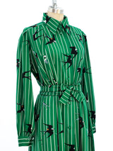 Issey Miyake Bird Printed Convertible Dress Dress arcadeshops.com