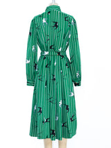 Issey Miyake Bird Printed Convertible Dress Dress arcadeshops.com
