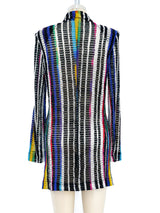 Gianni Versace Rainbow Knit Jacket Jacket arcadeshops.com