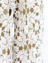 White Hand Crochet Balloon Pants Bottom arcadeshops.com