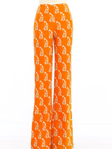 Miu Miu Phone Intarsia Knit Pants Bottom arcadeshops.com