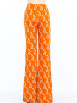 Miu Miu Phone Intarsia Knit Pants Bottom arcadeshops.com