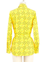 Geoffrey Beene Daisy Printed Shirt Top arcadeshops.com