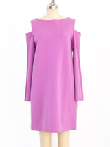 Rudi Gernreich Lavender Open Shoulder Dress Dress arcadeshops.com
