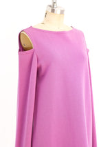 Rudi Gernreich Lavender Open Shoulder Dress Dress arcadeshops.com