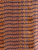 Chocolate Silk Chiffon Printed Dress Dress arcadeshops.com