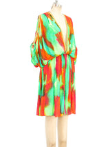 Neon Printed Cover Up Jacket arcadeshops.com