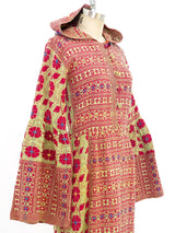 Handwoven Hooded Caftan Dress arcadeshops.com