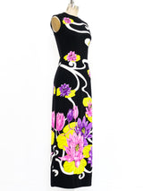 Mr Dino Water Lily Printed Jersey Dress Dress arcadeshops.com