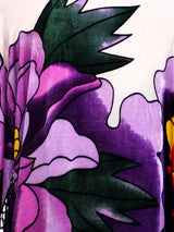 Velvet Floral Fringe Duster Jacket arcadeshops.com