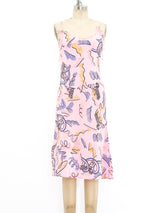 Zandra Rhodes Printed Slip Dress Dress arcadeshops.com