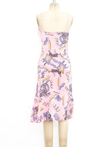 Zandra Rhodes Printed Slip Dress Dress arcadeshops.com