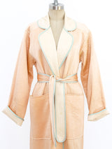 Fernando Sanchez Reversible Quilted Robe Jacket arcadeshops.com