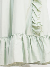 Donald Brooks Mint Ruffle Opera Coat Jacket arcadeshops.com