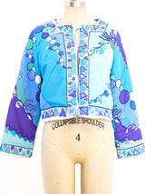 Emillio Pucci Printed Quilted Lounge Ensemble Suit arcadeshops.com