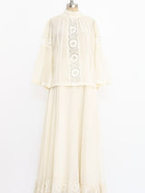 Lace Trimmed Peasant Ensemble Suit arcadeshops.com