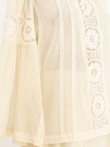 Lace Trimmed Peasant Ensemble Suit arcadeshops.com