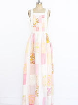 Pastel Patchwork Apron Dress Dress arcadeshops.com