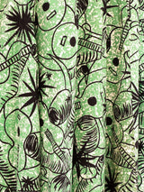 1950's Guitar Printed Bustier Dress Dress arcadeshops.com