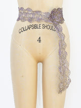 Iridescent Wire Flower Belt arcadeshops.com