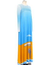 Diane Von Furstenberg Safari Printed Jersey Dress Dress arcadeshops.com