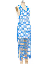 Sonia Rykiel Cerulean Net Dress Dress arcadeshops.com
