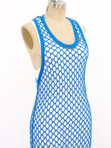 Sonia Rykiel Cerulean Net Dress Dress arcadeshops.com