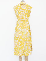 Vivienne Westwood Perforated Floral Printed Wrap Dress Dress arcadeshops.com