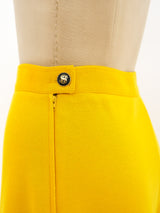 Sonia Rykiel Yellow Gaucho Pants Bottom arcadeshops.com