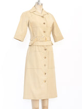 Guy Laroche Safari Inspired Khaki Ensemble Suit arcadeshops.com