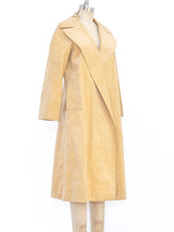 Halston Camel Ultrasuede Ensemble Suit arcadeshops.com