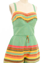 1950's Striped Romper Suit arcadeshops.com