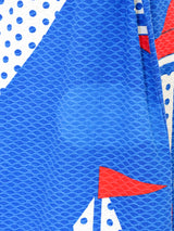 Sailboat Printed Cutout Maxi Dress Dress arcadeshops.com