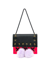 Renaud Pellegrino Laced Pom Pom Satin Bag Accessory arcadeshops.com