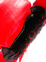 Carlos Falchi Snakeskin Top Handle Bag Accessory arcadeshops.com