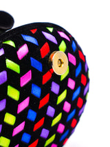 Rainbow Clamshell Shoulder Bag Accessory arcadeshops.com
