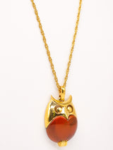 Owl Pendant Necklace Accessory arcadeshops.com