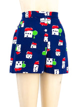 Novelty House Printed Shorts Bottom arcadeshops.com