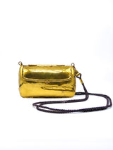 Brutalist Mixed Metal Crossbody Bag Accessory arcadeshops.com