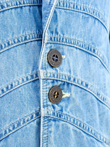1970's Light Wash Denim Jacket Jacket arcadeshops.com