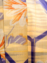 Ikat Floral Printed Haori Kimono Jacket arcadeshops.com