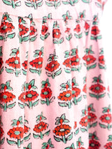 Block Printed Pieced Midi Dress Dress arcadeshops.com