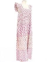 Block Printed Pieced Maxi Dress Dress arcadeshops.com